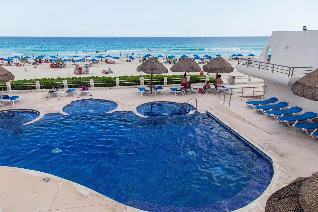 Amazing Caribbean Ocean View At Villas Marlin In Cancún Kültér fotó