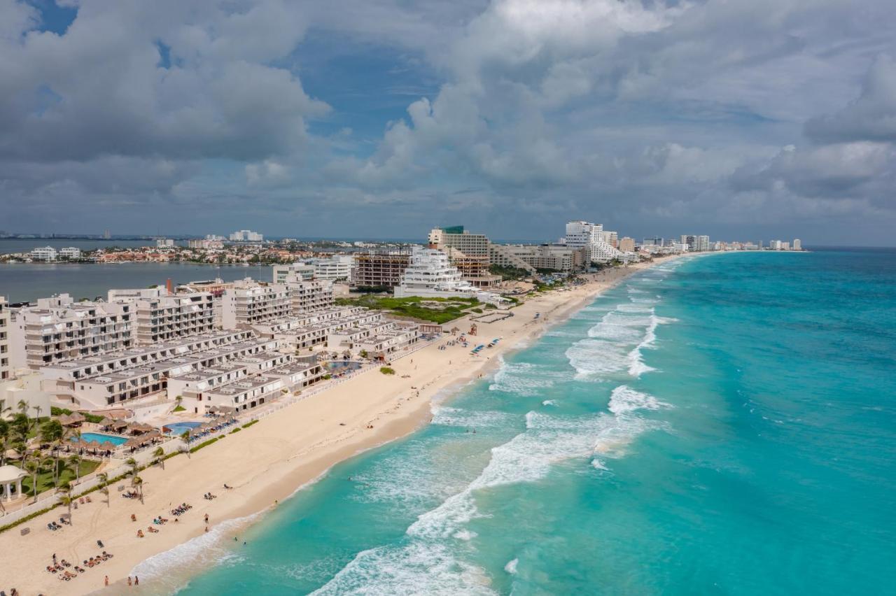 Amazing Caribbean Ocean View At Villas Marlin In Cancún Kültér fotó