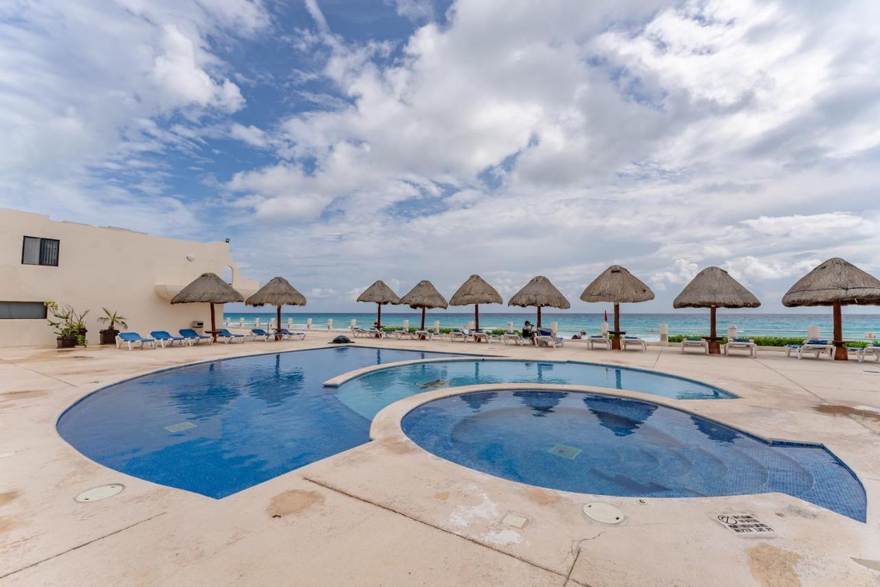 Amazing Caribbean Ocean View At Villas Marlin In Cancún Kültér fotó