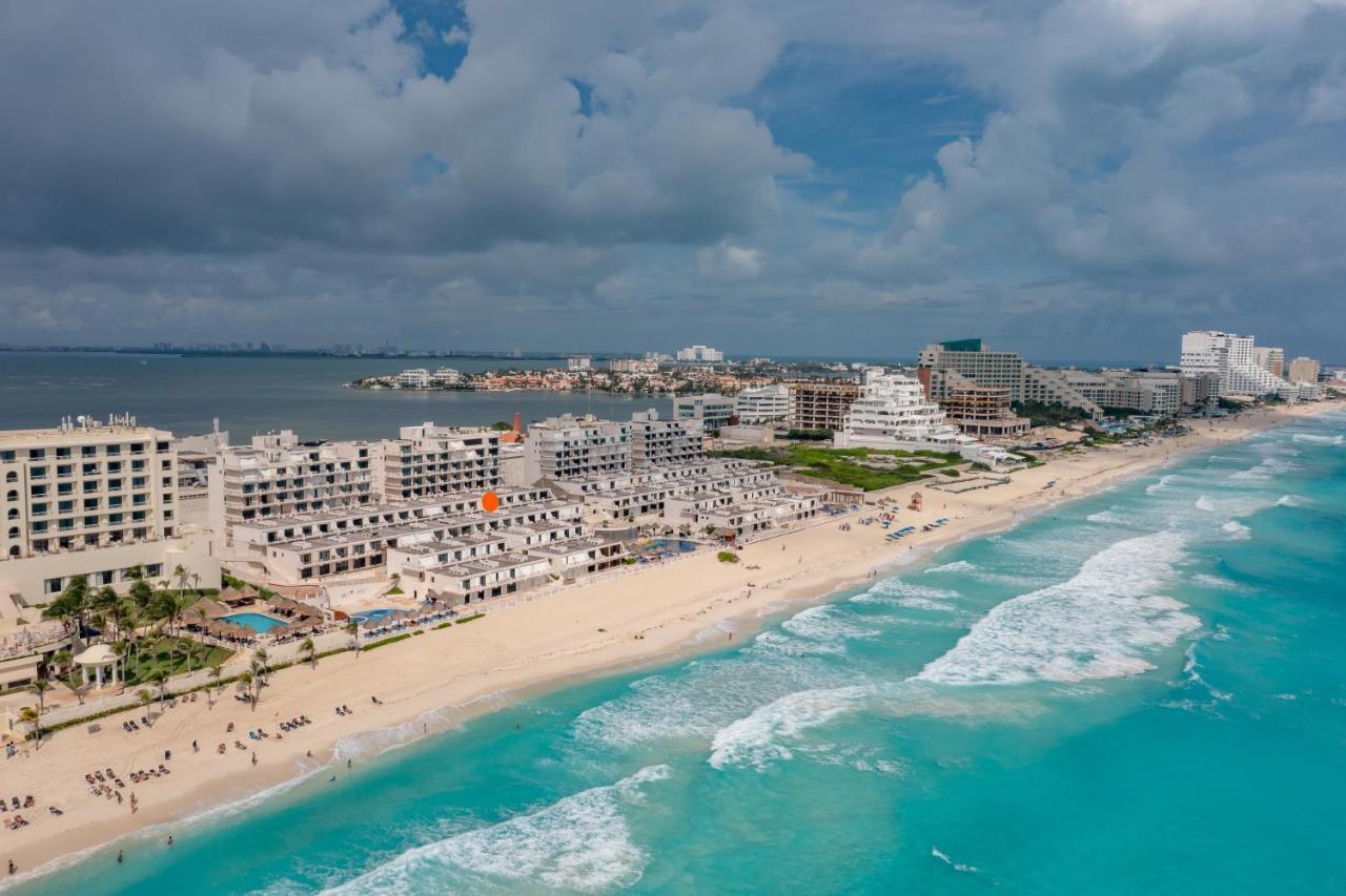 Amazing Caribbean Ocean View At Villas Marlin In Cancún Kültér fotó