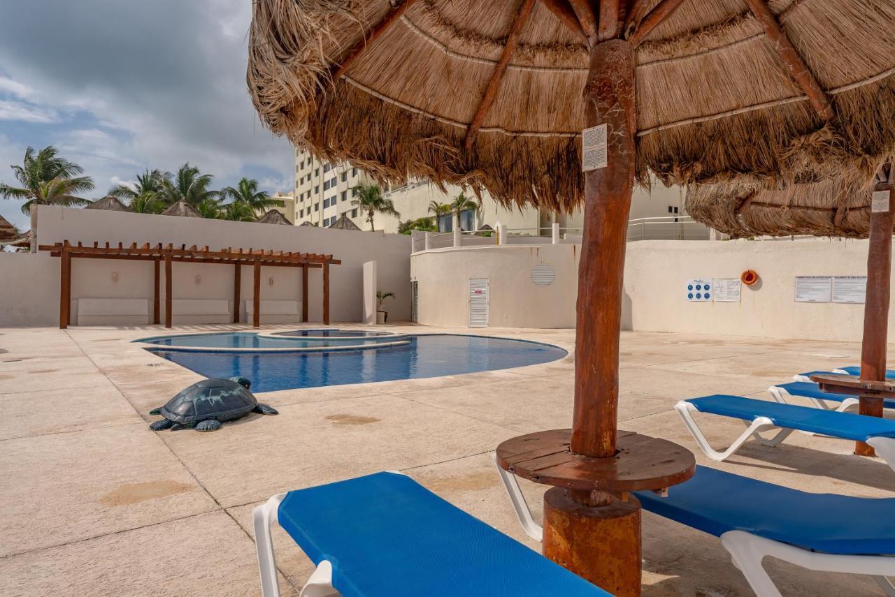 Amazing Caribbean Ocean View At Villas Marlin In Cancún Kültér fotó
