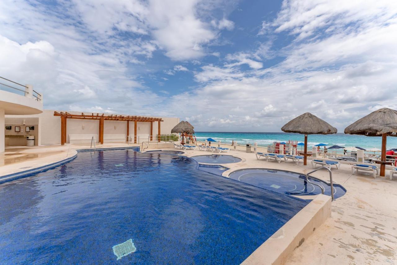 Amazing Caribbean Ocean View At Villas Marlin In Cancún Kültér fotó
