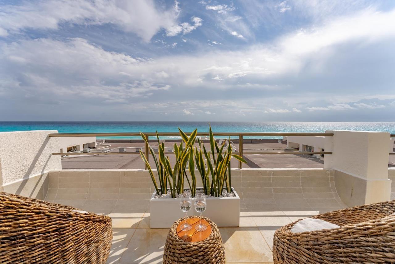 Amazing Caribbean Ocean View At Villas Marlin In Cancún Kültér fotó